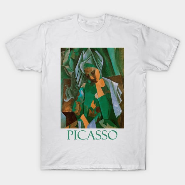 Queen Isabella (1908) by Pablo Picasso T-Shirt by Naves